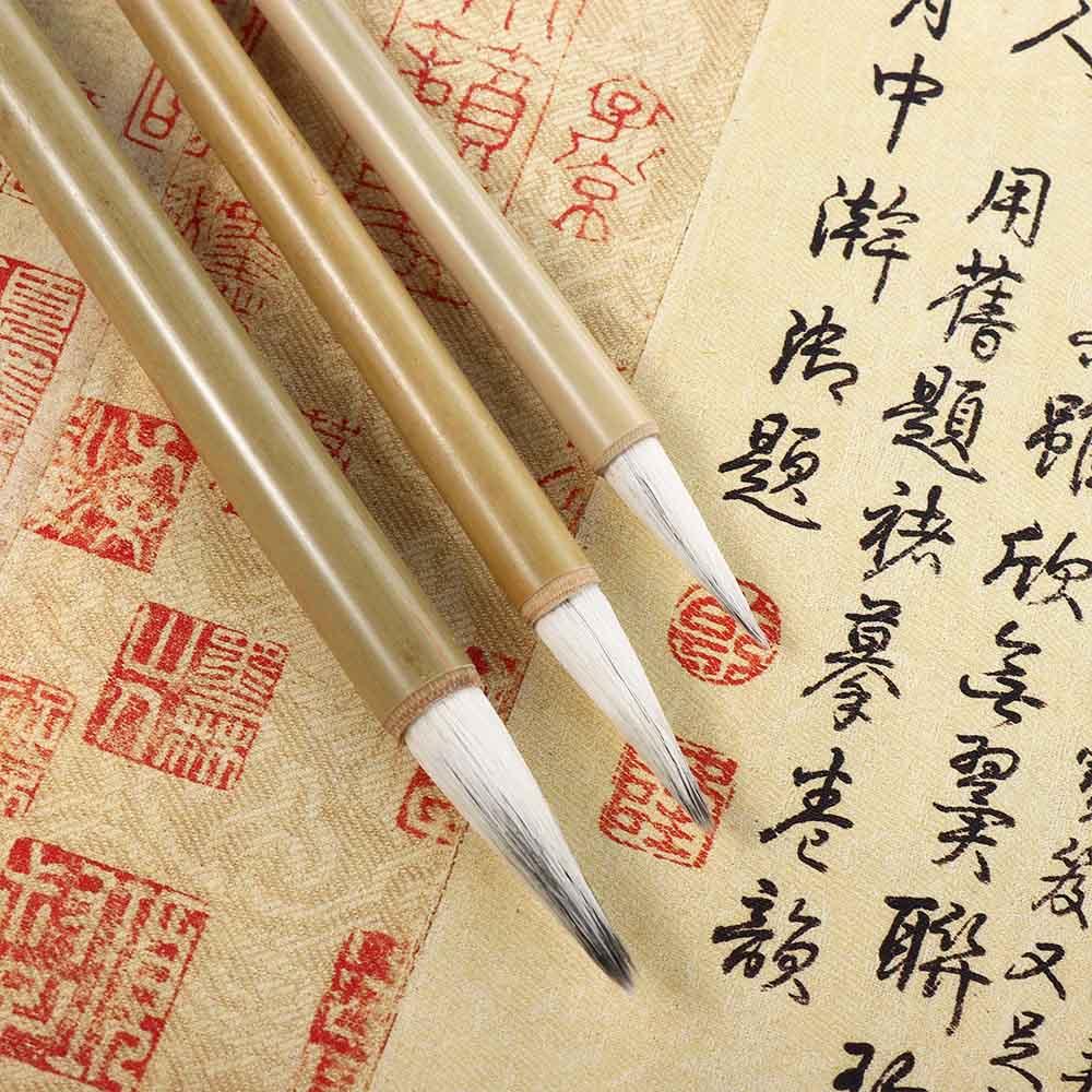 Crisperding Thin Drawing Chinese Brushes Calligraphy Brushes Painting Pens Script Writing Brush