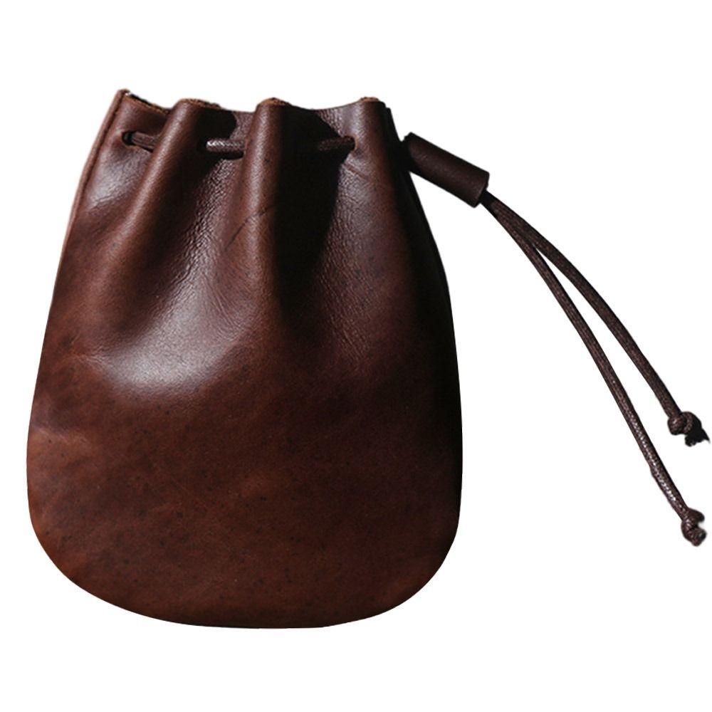 Drawstring Strap Wallet Multicolour Purse Durable Storage Bag  Travel