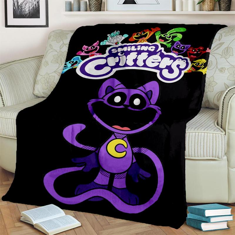 29 Style New Cute S-Smiling C-Critters Catnap Craftycorn Cartoon Blanket,Soft Throw Blanket for Home Bedroom Bed Sofa Kids