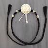 Pearl Hanbok Wig Headdress Tassel Stage Dance Hair Hoop Retro Korea Ethnic Style Hairband  Court