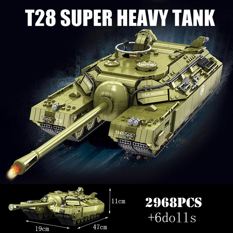 Военный Тяжелый Танк Panzer Viii Maus Строительные Блоки Немецкий Солдат Вмв Полиция Армия Оружие Кирпичики Детская Игрушка Подарки Для Взрослых