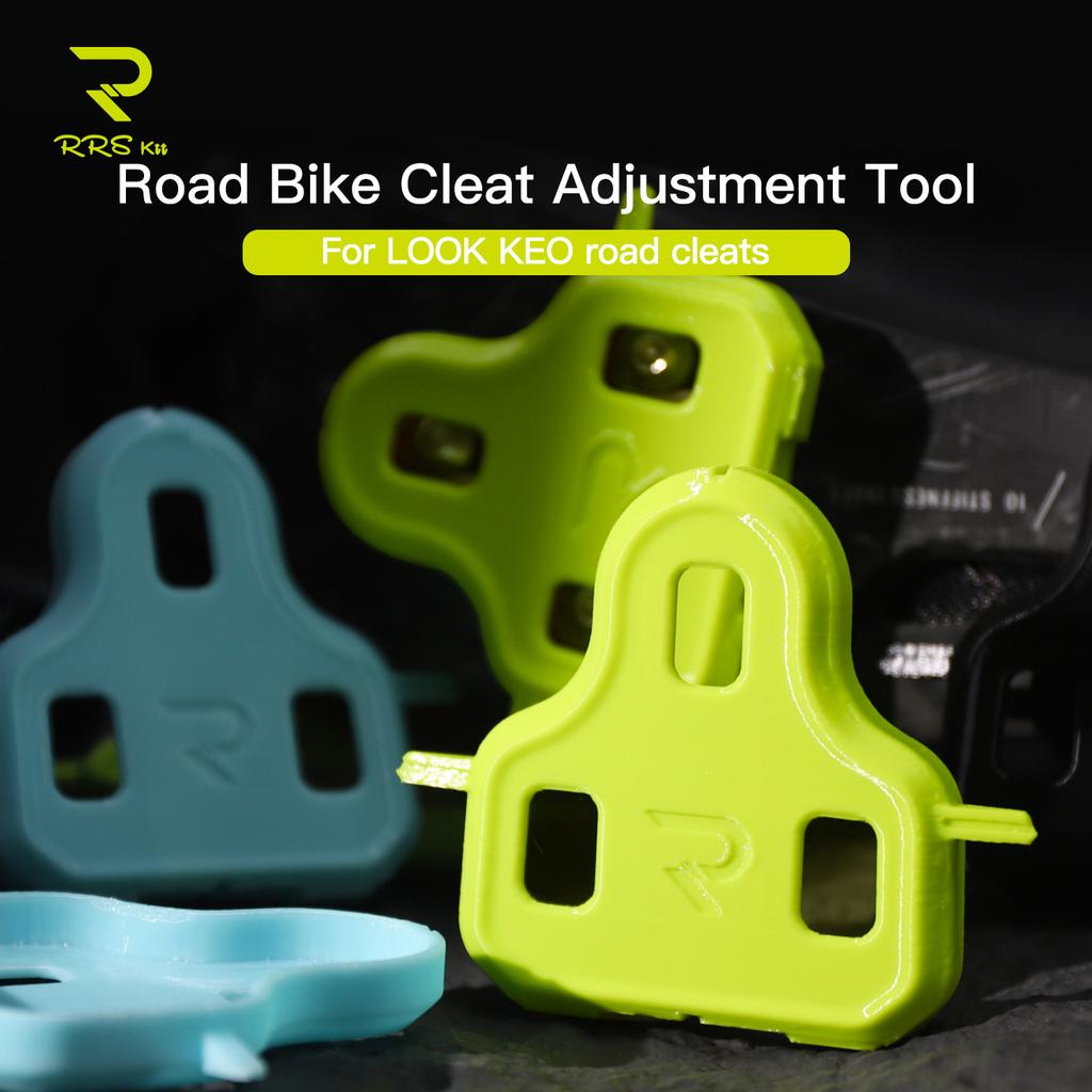 RRSKIT For Shimano SPD Road Bike Cleat Adjustment Tool For LOOK K-E-O Road Bike Cleats Simple Locking Shoes Cleat Tool 6