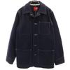 GAIJIN MADE Light Melton Coverall S Navy Men's Used