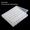 56 Grids Detachable Nail Art Manicue Accessories Storage Box Container Organizer