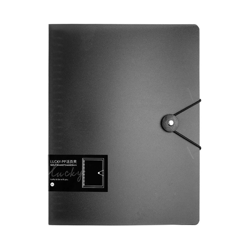 1Pcs Transparent Binder Cover A4/B5/A5 Inner Core Cover  for Office Stationery School Supplies