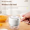 Compact Wireless Electric Garlic Chopper & Masher: Multi-functional Kitchen Tool for Mincing and Mashing Garlic