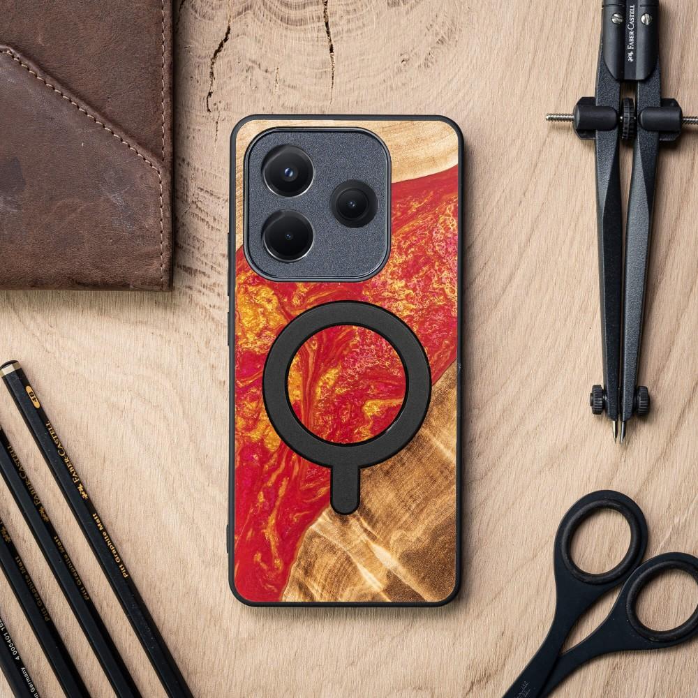 Bewood Unique Case for Xiaomi Redmi Note 14 5G - Neons - Paris with MagSafe