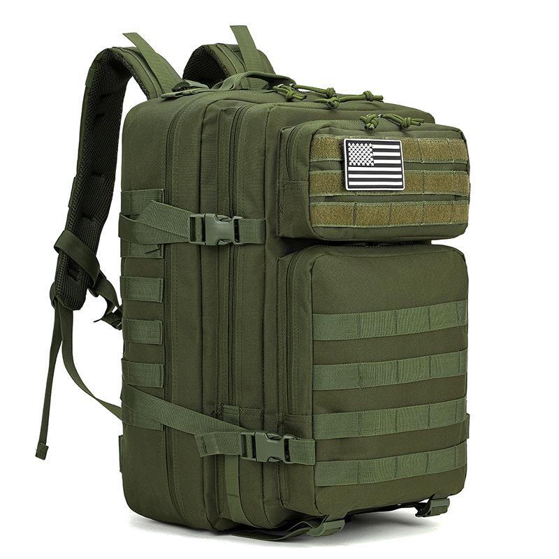 Men's 45L Waterproof Outdoor Tactical Backpack - Large Capacity for Sports & Travel