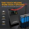 FNIRSI SWM-10 Портативный сварочный аппарат точечной сварки на аккумуляторе DIY Мини-сварочный аппарат Инструмент для сварки аккумуляторных блоков 18650 5000 мАч Сваривает 0,25 мм