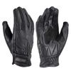 Daytona Motorcycle Leather and Standard Size 76376 Gloves, (Goatskin), Spring, Summer, Autumn, Winter, Gloves, Black, L,