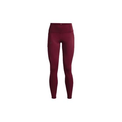 Under Armour Rush Cozy Training Sports облегающие леггинсы женские низ красные 1365719-626