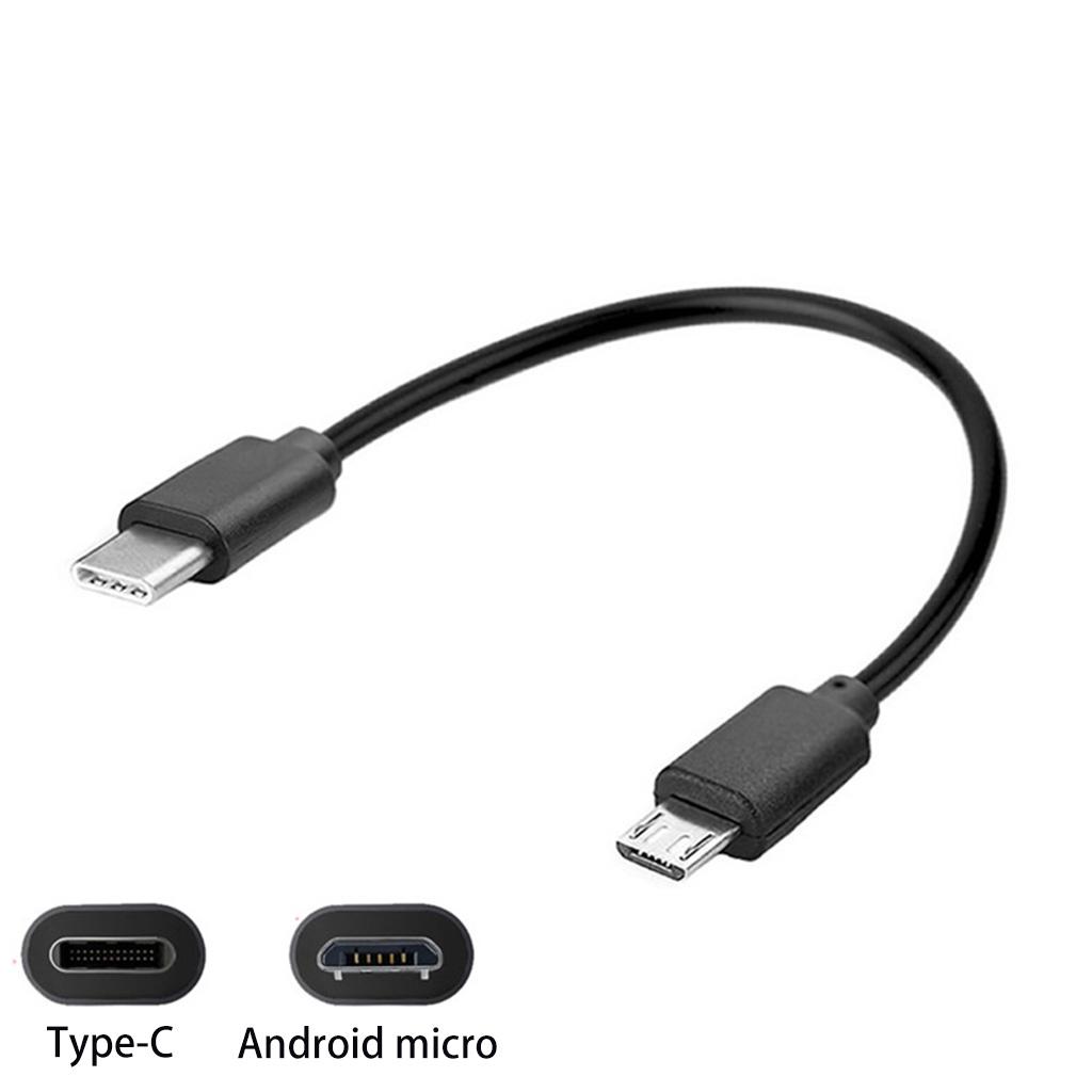 1 шт. зарядное устройство Type C на Micro USB плетеный шнур поддержка зарядки синхронизации данных ноутбука сотового телефона зарядные аксессуары