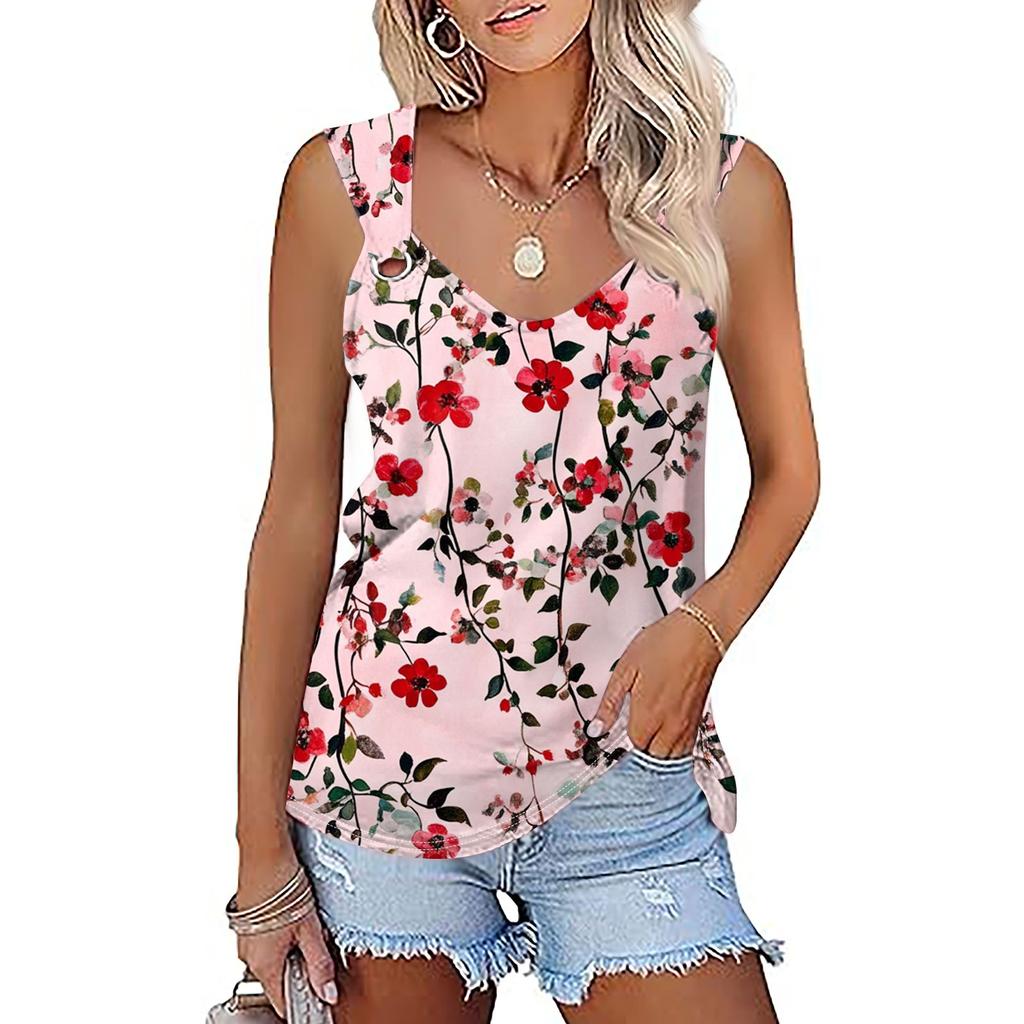 Женская майка, нарядные повседневные рубашки, летние свободные майки, милая модная одежда, блузки без рукавов