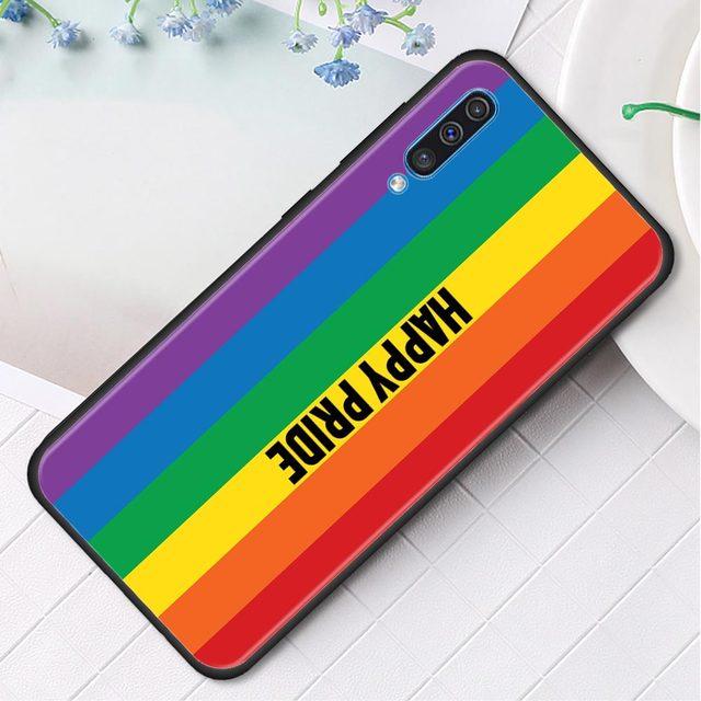 Чехол для Samsung Galaxy A50 A70 A10 A20e A30 A40 A20s A10s A10e A80 A90 A60 A30s, чехол для геев, лесбиянок, ЛГБТ, Rainbow Pride Art