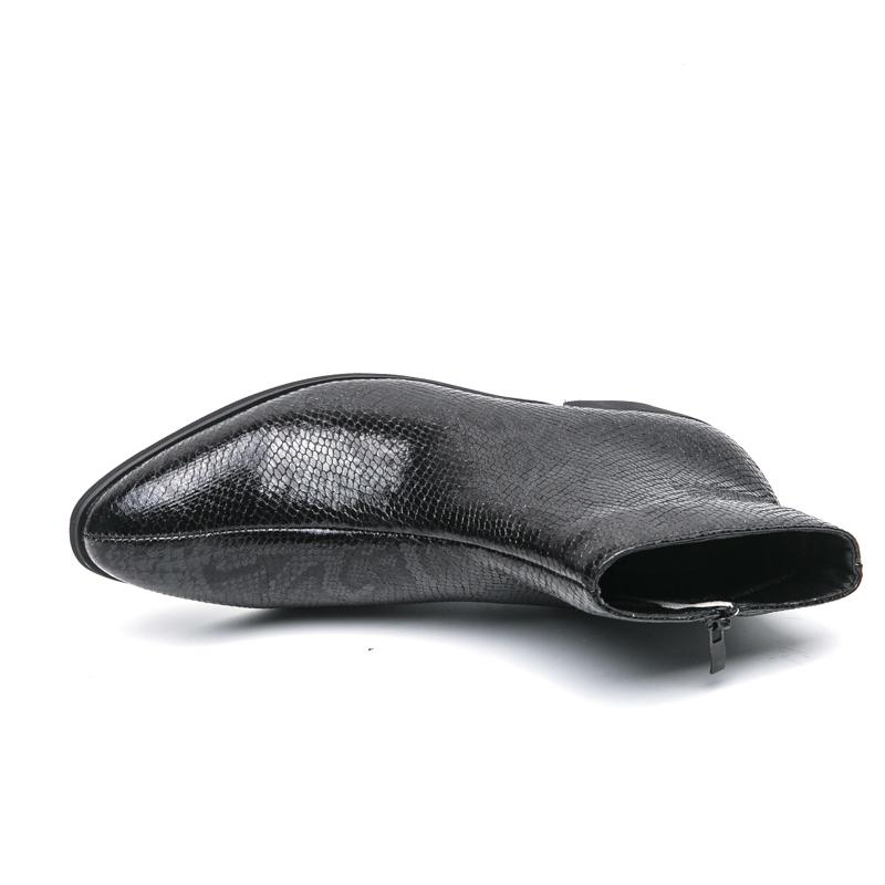 Модная кожаная обувь для мужчин Натуральная кожа Ботинки большого размера Высококачественная дизайнерская формальная обувь Повседневная обувь Модный бизнес