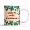 Mug - Noël Emilienne - Beige - 325 Ml - Dishwasher and Microwave Safe