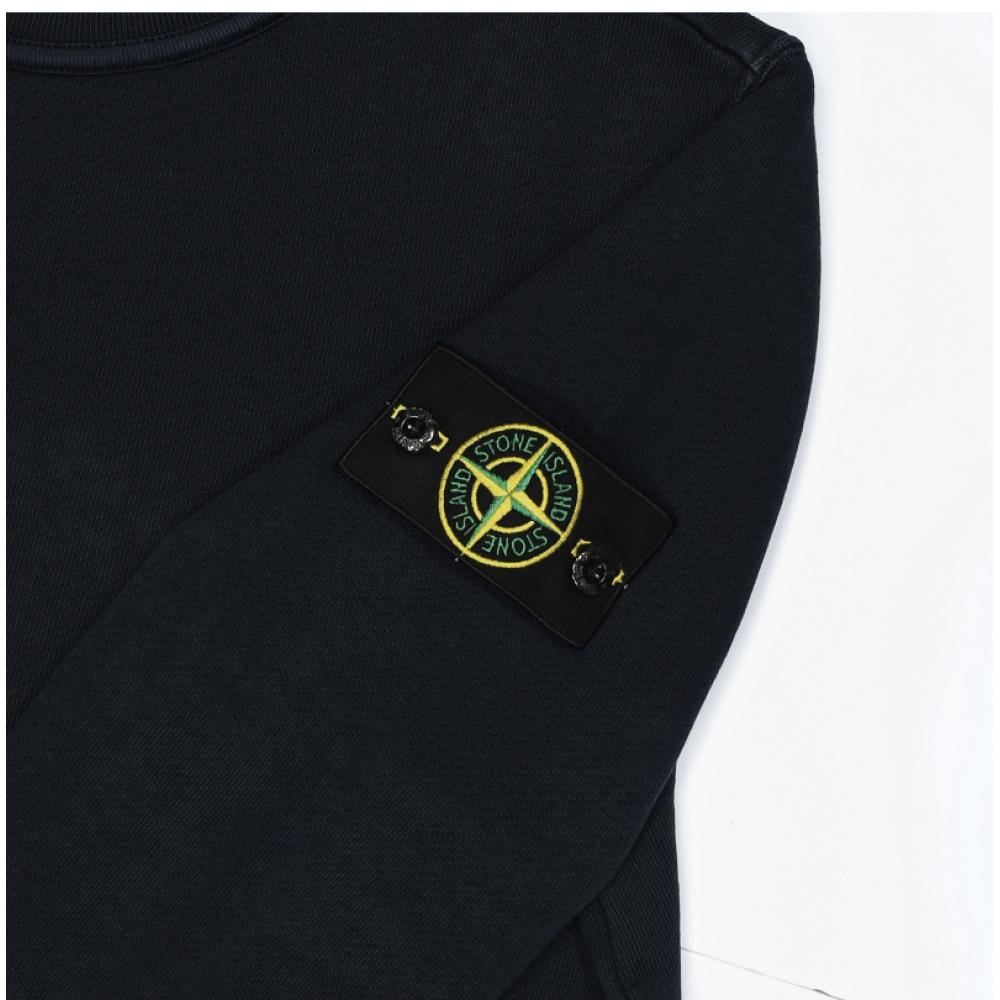 Stone ISland Old Effect Wappen Logo Patch Men S SweatShirt 61241 V0120
