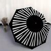 Abstract Circular Patterned Wheel DesignUmbrella, Portable 3-FoldCompact Umbrella for Men & Women Gift