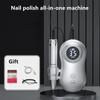 Nail Polisher 35000rpm Nail Tool Rechargeable Nail Polisher Portable Electric Polisher LCD Display