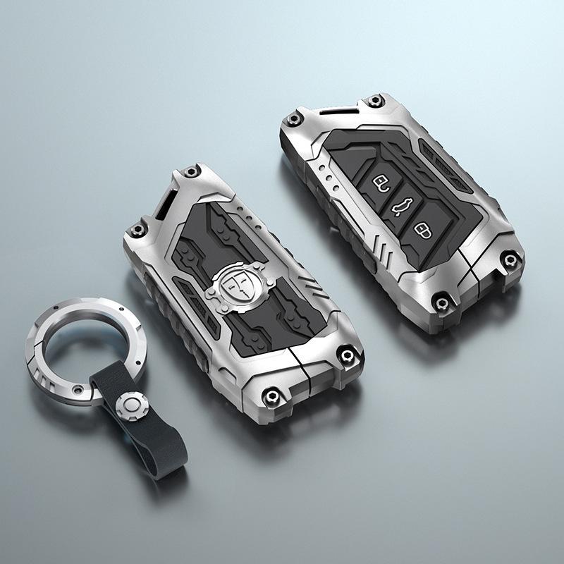 Чехол для ключей в стиле меха для Volkswagen Sagitar/Passat/Lavida - Подарок на Новый год 2024