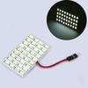 1Pcs 5630 White 36smd Led Panel Car Auto Interior Reading Map Lamp Bulb Light Dome Festoon BA9S 3Adapter DC 12v