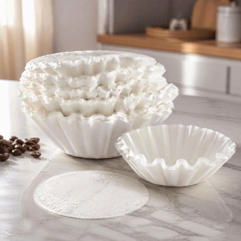 12-Cup Basket Coffee Filters Extra Large Size Replacement Coffee Filter Paper Commercial Use