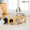 PAWZ Road Когтеточка для кошек Картонная когтеточка Туннель для заточки когтей Дом для заточки когтей Кошачьи игрушки для нескольких кошек Легко хранить