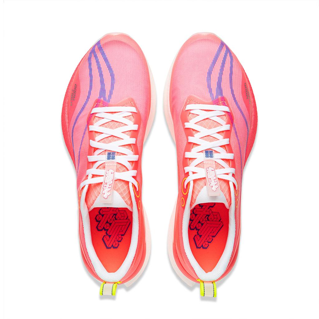 Мужские беговые кроссовки Li Ning Red Hare 8PRO Низкие Флуоресцентный Розовый ARPV003-17