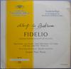 Виниловая пластинка ЛЮДВИГ ВАН БЕТХОВЕН  ФЕРЕНЦ ФРИЧ  Фиделио P71134 Deutsche Grammo 1962 Германия Классика Б/у