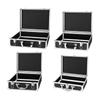 Aluminum Alloy Case Home Toolbox Safe Box with Lock Hard Shell with Handle Carrying Case for Outdoor Travel Camera Gear Equiment
