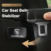 Magnetic Car Interior Supplies Seat Belt Holder Stabilizer Accessories For Porsche 911 718 Taycan Panamera Cayenne Macan Boxster