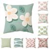 Floral Love Print Pillow Cover Home Decor Sofa Cushion Cover Elegant Removable Washable Pillow Cover Cushion