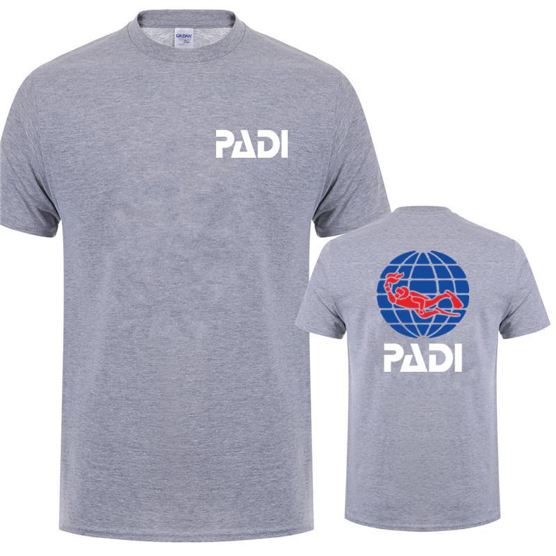 Scuba Driver Padi T Shirt Unisex Casual Cotton Short Sleeve Tops Lh373