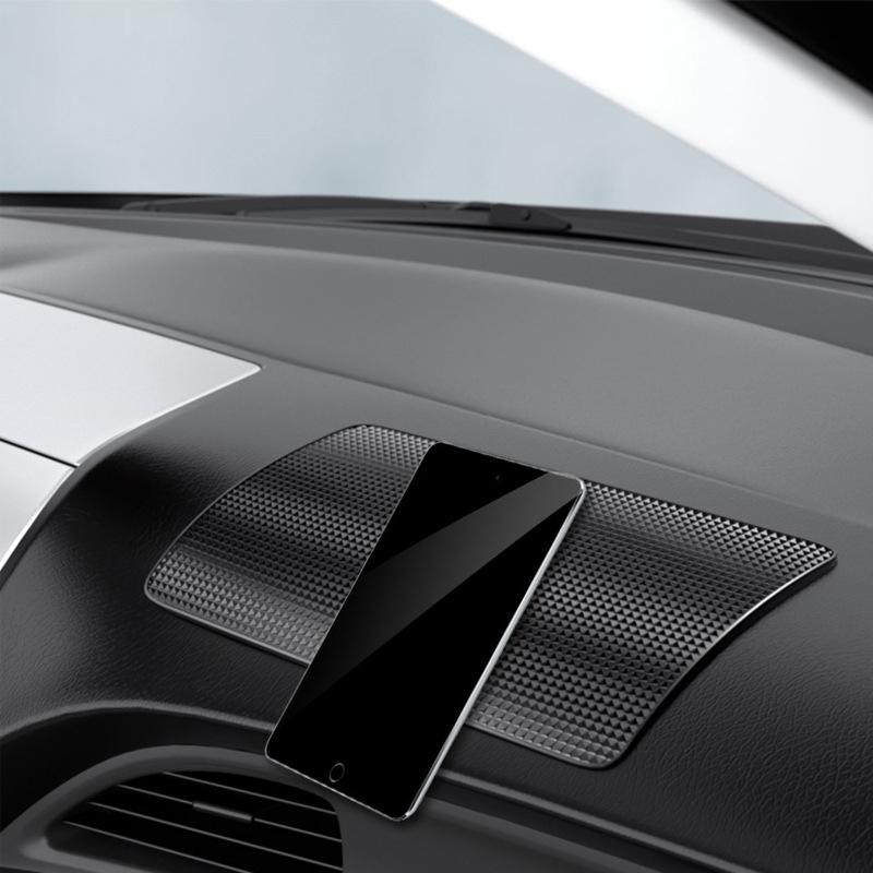 Автомобильная приборная панель липкий противоскользящий ПВХ коврик авто нескользящий липкий гелевый коврик для стайлинга салона автомобиля для телефона держатель солнцезащитных очков