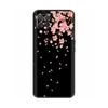 Чехол для Samsung A12 M12 F12 Стильный окрашенный чехол Мягкий чехол из жидкого силикона для телефона Galaxy A12 A M F 12 Fundas TPU Capa Черный