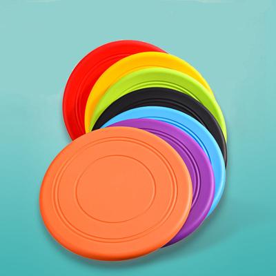 Силиконовая летающая тарелка, забавная игрушка для собак и кошек, игра для собак, летающие диски, устойчивые к жеванию, обучение щенков, интерактивные товары для домашних животных