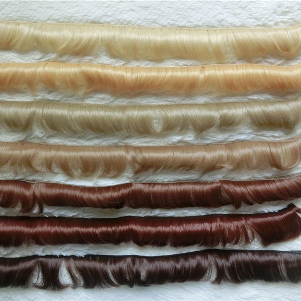 Детские подарки 1/6 1/4 1/3 высокотемпературные мини-локоны игрушка парик короткие вьющиеся парики кукла волосы с бахромой