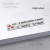 Car Decor Metal HYBRID Letter Emblem 3D Sticker Accessories For Fiat 500 500C Bravo Stilo Panda Punto 595 Tail Rear Trunk Decals cgsy3