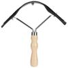 Horse Sweat Scraper with Wood Handle Non Slip Horse Cleaning Grooming Tool Farm Supplies