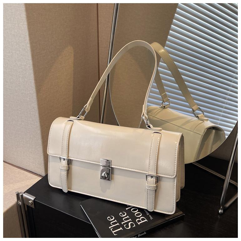 Ielgy Autumn Winter Hundred Retro Fashion One-Shoulder Messenger Bag Ladies Small Square Bag