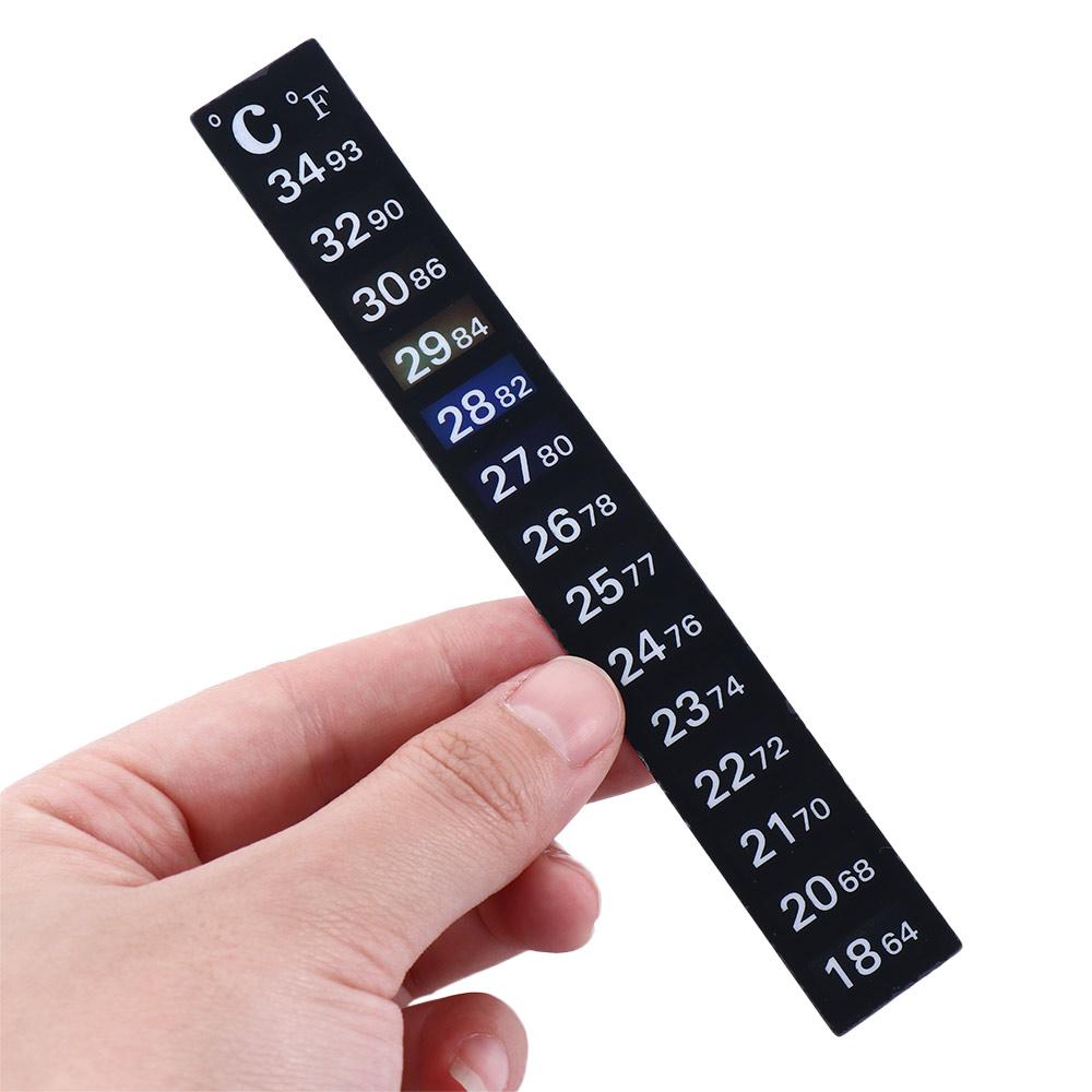 Fridge for Aquarium Stick-on Tools Fish Tank Thermometer Temperature Control Temperature Measurement Stickers Thermometer