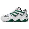 Originals Top Ten Leather Non-Slip Mid-Top Retro Basketball Shoes Unisex Sneakers White Green IF1066