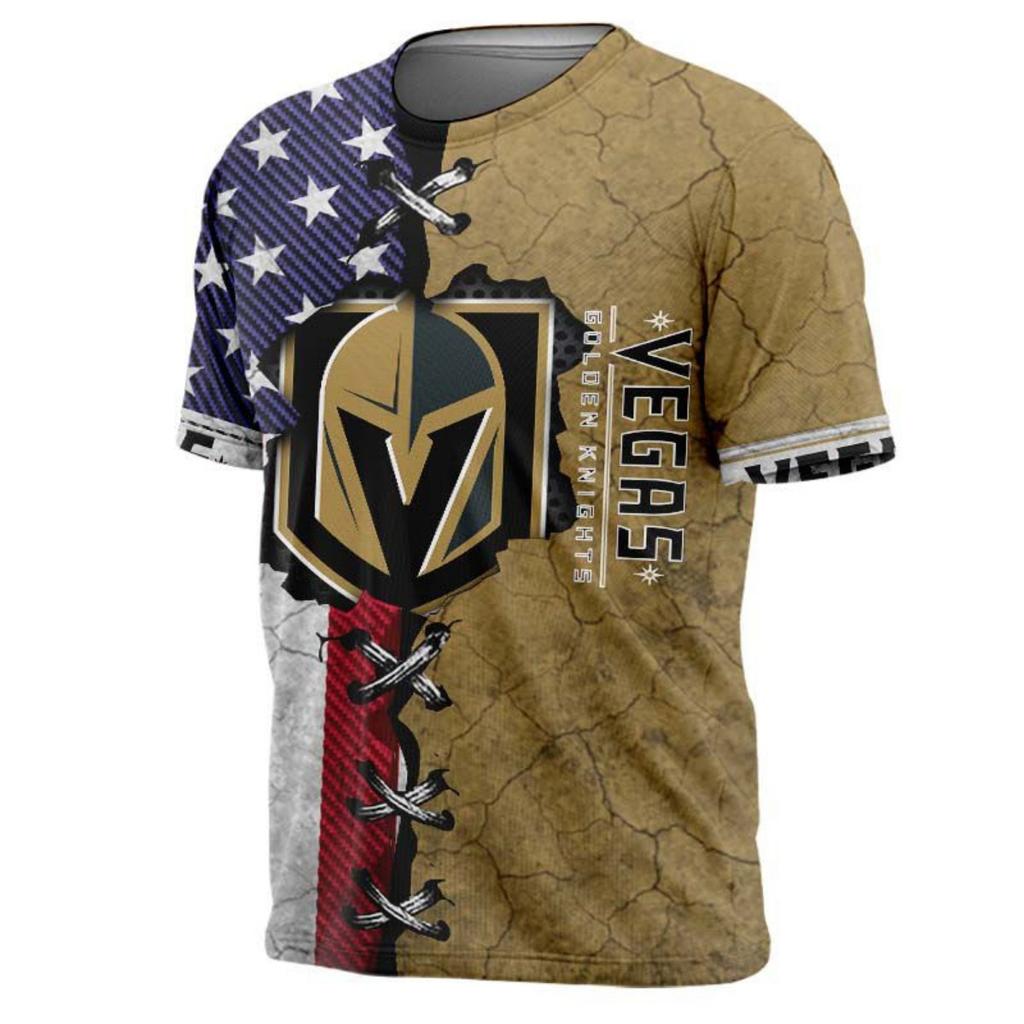 Summer Hockey Men'S T-Shirt Short Sleeve 3d Printed Street Personality Fitness Oversized O-Collar Lightweight Quick-Drying Top