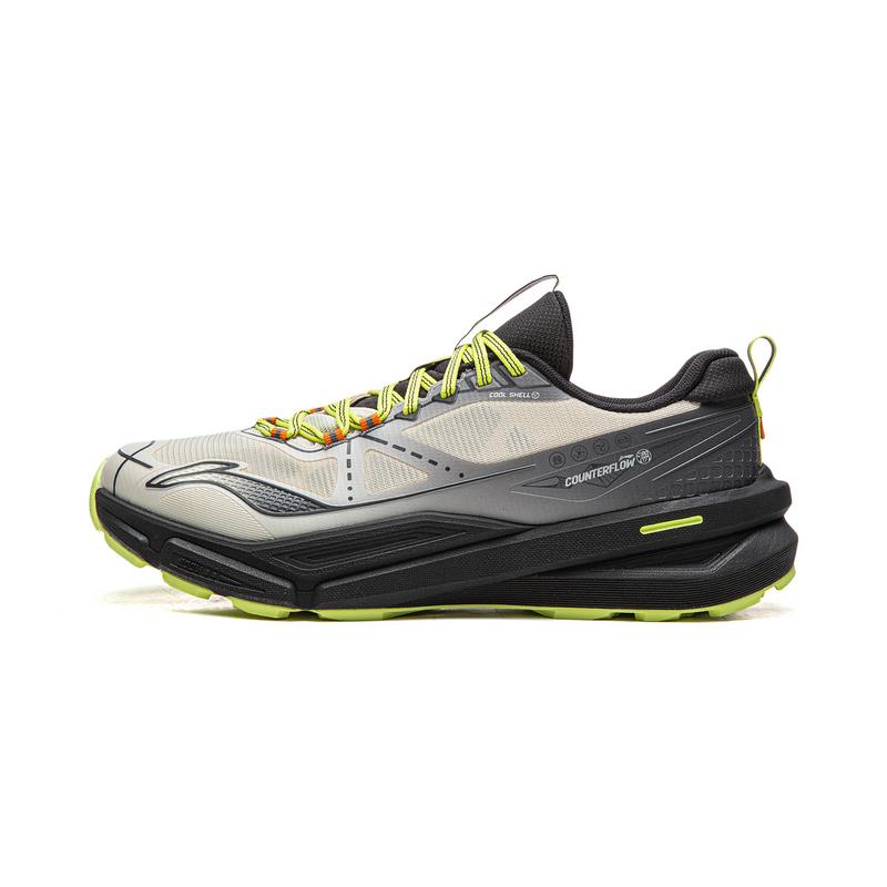 Li Ning Outdoor CF Tracing, Xinglan Амортизация Покрытие Сцепление Дышащие Скользкие Низкие AHTV027-18