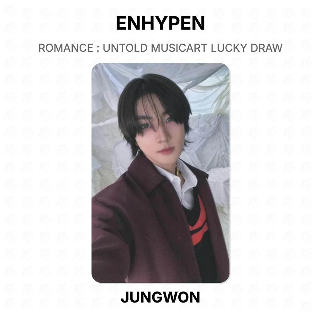 ENHYPEN РОМАНТИКА : UNTOLD MUSICART Розыгрыш Официальная фотокарточка