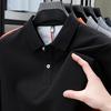 100% Чистый Хлопок Роскошный Бренд Мужская Футболка с Коротким Рукавом Осенняя Мода Роскошный Модный Бутик Дизайн Оригинальная Футболка Высшего Уровня для Гольфа