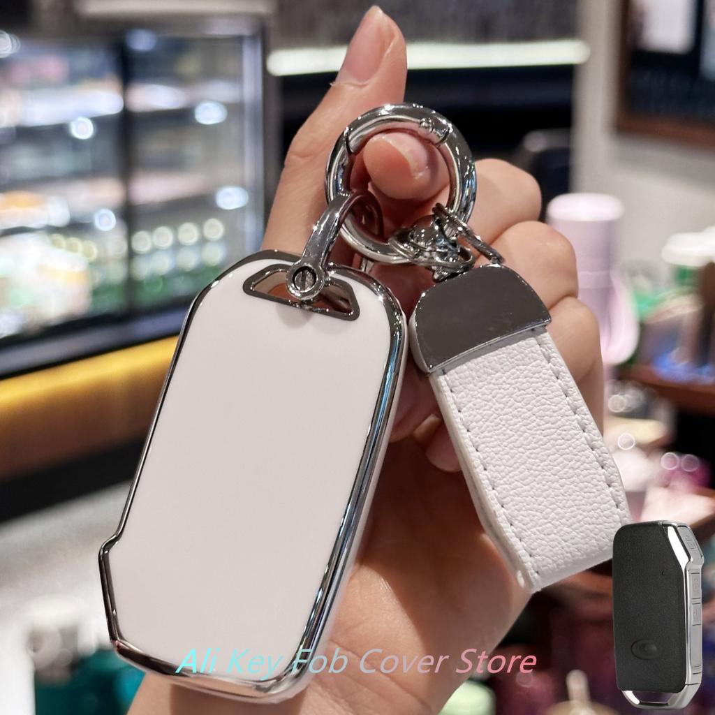 Чехол для брелока для Kia K3 KX3 KX7 K5 Sportage Carnival Mpv KIA Smart Remote Key Cover K8 Брелок для ключей автомобиля