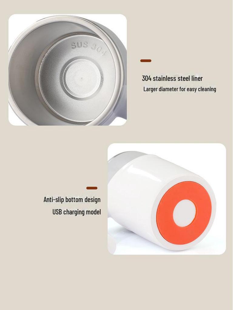 Автоматическая магнитная чашка для перемешивания: Портативный электрический миксер для кофе и молока