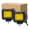CLOWICSR 72W High Brightness, Gold Luminous, LED Work Light, Deck Light, Backlight, Fish-fishing Light,