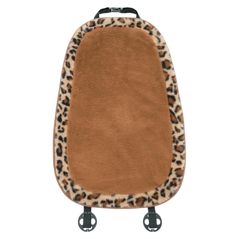Flower Car Seat Decoration Comfortable Plush Seat Cushion  Lumbar Support